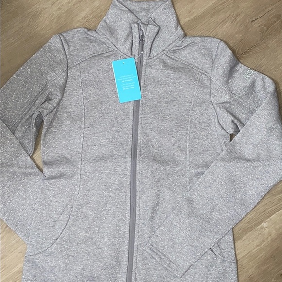 ❄️ Roxy Harmony Shimmer Zip-Up Mock Neck Fleece ❄️ - Picture 2 of 5